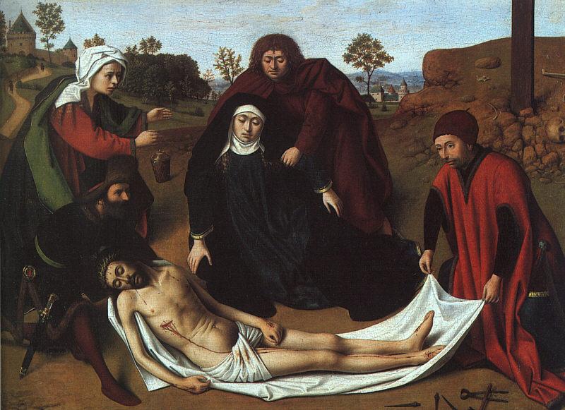 Petrus Christus The Lamentation oil painting picture